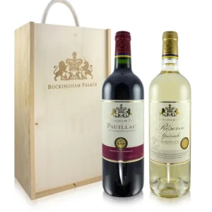 New Buckingham Palace Claret & Reserve Blanc Wine Gift Set Wine & Spirits