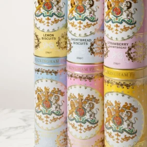 Cheap Buckingham Palace Lemon Shortbread Biscuit Tin Biscuits