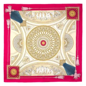 Cheap Buckingham Palace Music Room Silk Scarf Scarves
