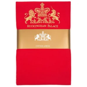 Flash Sale Buckingham Palace Red Apron Bakeware