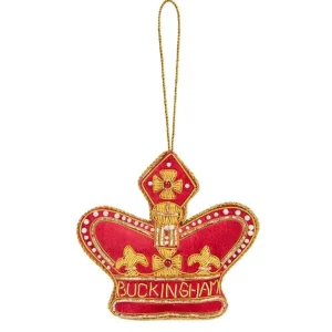 Cheap Buckingham Palace Red Crown Decoration Decorations
