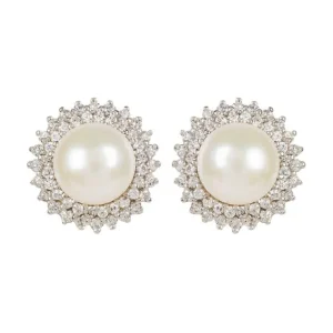 Discount Centred Pearl Earrings Earrings