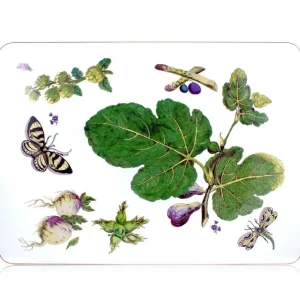 Clearance Chelsea Porcelain Fig Serving Mat Dinnerware