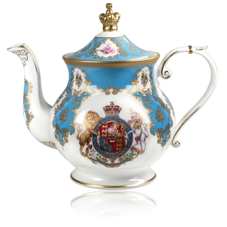 coat_of_arms__cup_teapot_2.webp Discount Coat Of Arms 6 Cup Teapot Afternoon Tea