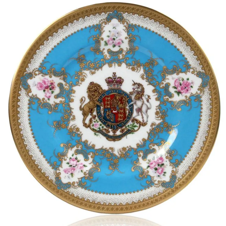coat_of_arms_salad_plate_2.webp Store Coat Of Arms Salad Plate Plates & Bowls