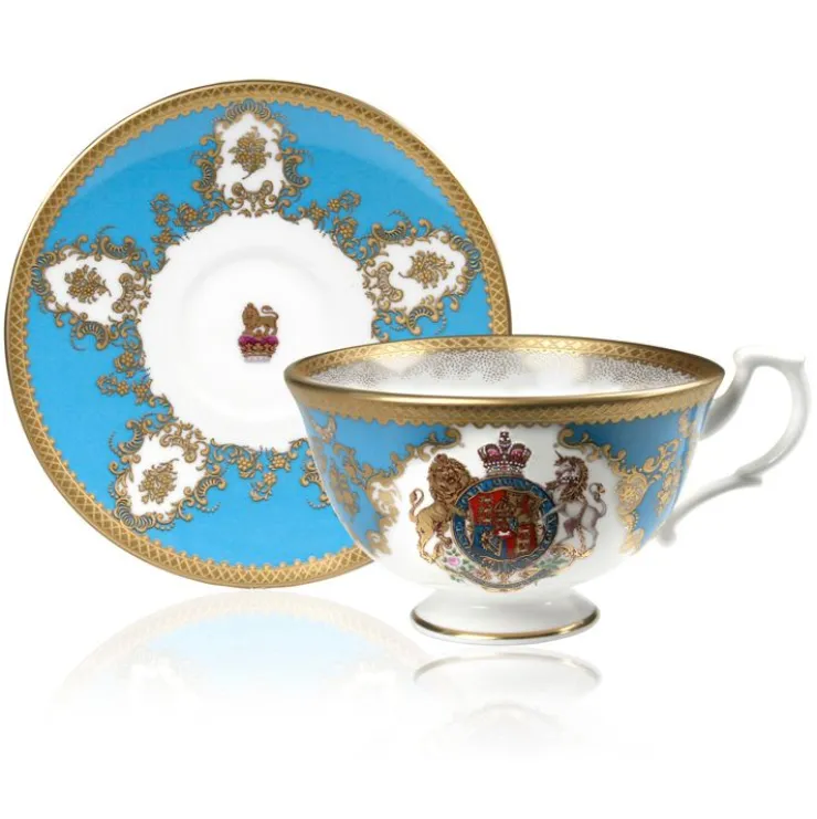 coat_of_arms_teacup_and_saucer_0.webp Hot Coat Of Arms Teacup And Saucer Afternoon Tea