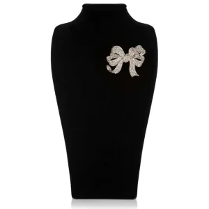 Hot Crystal Bow Brooch Brooches
