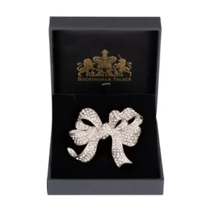 Hot Crystal Bow Brooch Brooches