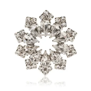 New Crystal Decagon Brooch Brooches