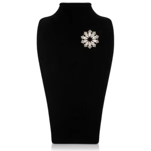 New Crystal Decagon Brooch Brooches