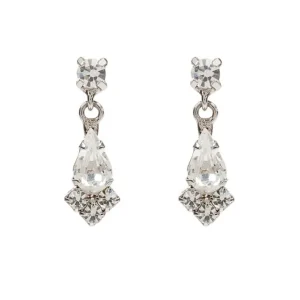 Discount Crystal Decagon Earrings Earrings