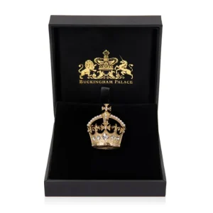 Clearance Gold Crown Brooch Brooches