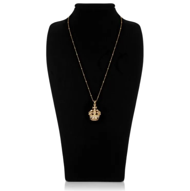 gold_crown_necklace_3.webp Fashion Gold Crown Necklace Necklaces