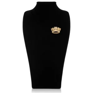 Cheap Gold Diadem Crown Brooch Brooches
