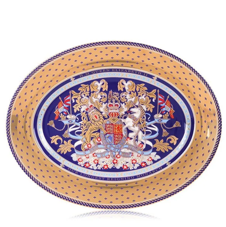 longest_reigning_monarch_oval_charger_0.webp Best Sale Longest Reigning Monarch Oval Charger Plates & Bowls