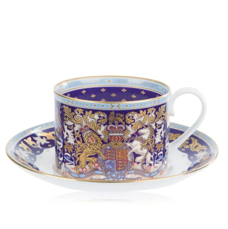 longest_reigning_monarch_teacup_and_saucer_1.webp Shop Longest Reigning Monarch Teacup And Saucer Afternoon Tea