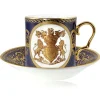 New Lustre Cobalt Coffee Cup And Saucer Set Cups & Saucers