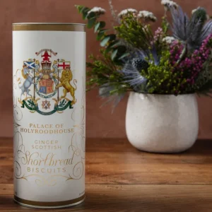 Cheap Palace Of Holyroodhouse Ginger Shortbread Tube Biscuits