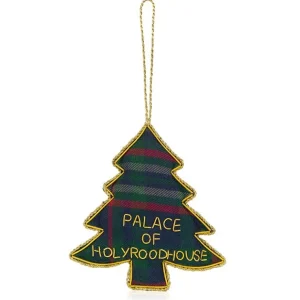 Flash Sale Palace Of Holyroodhouse Tartan Christmas Tree Decoration Decorations