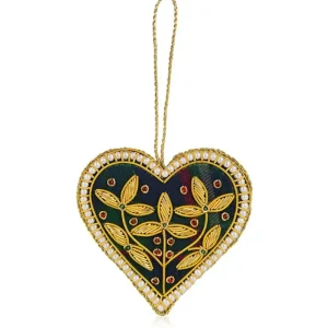 Hot Palace Of Holyroodhouse Tartan Heart Decoration Decorations