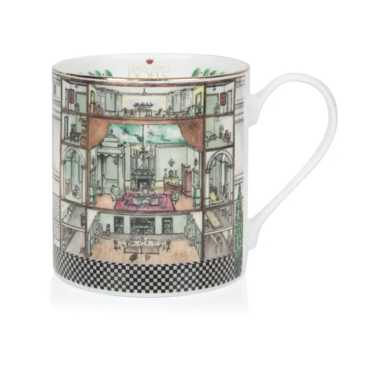 queen_marys_dolls_house_coffee_mug_1.webp Best Sale Queen Mary'S Dolls' House Coffee Mug Tankards & Mugs