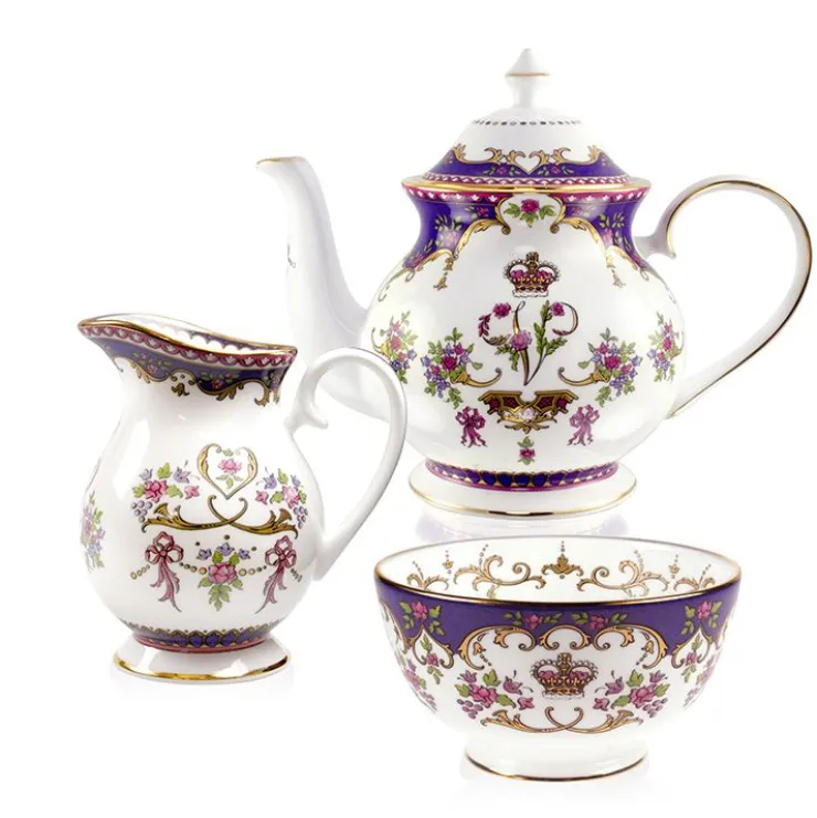 queen_victoria_tea_set_1.webp Clearance Queen Victoria Tea Set Afternoon Tea