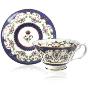 Cheap Queen Victoria Teacup And Saucer Afternoon Tea