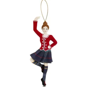Discount Scottish Highland Girl Dancer Decoration Decorations