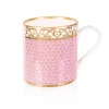 Clearance Sevres Pink Coffee Mug Tankards & Mugs
