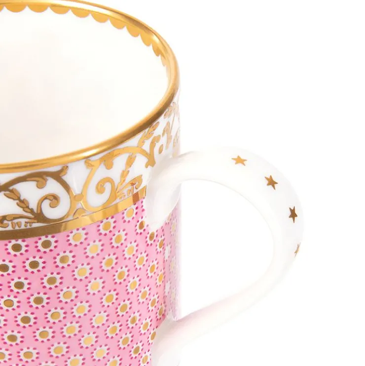 sevres_pink_coffee_mug_1.webp Clearance Sevres Pink Coffee Mug Tankards & Mugs