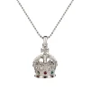 Cheap Silver Crown Necklace Necklaces
