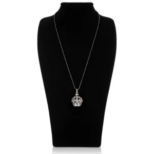 Cheap Silver Crown Necklace Necklaces