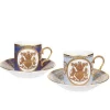 Flash Sale Special Edition Lustre Purple And Blue Coffee Cup And Saucer Cups & Saucers