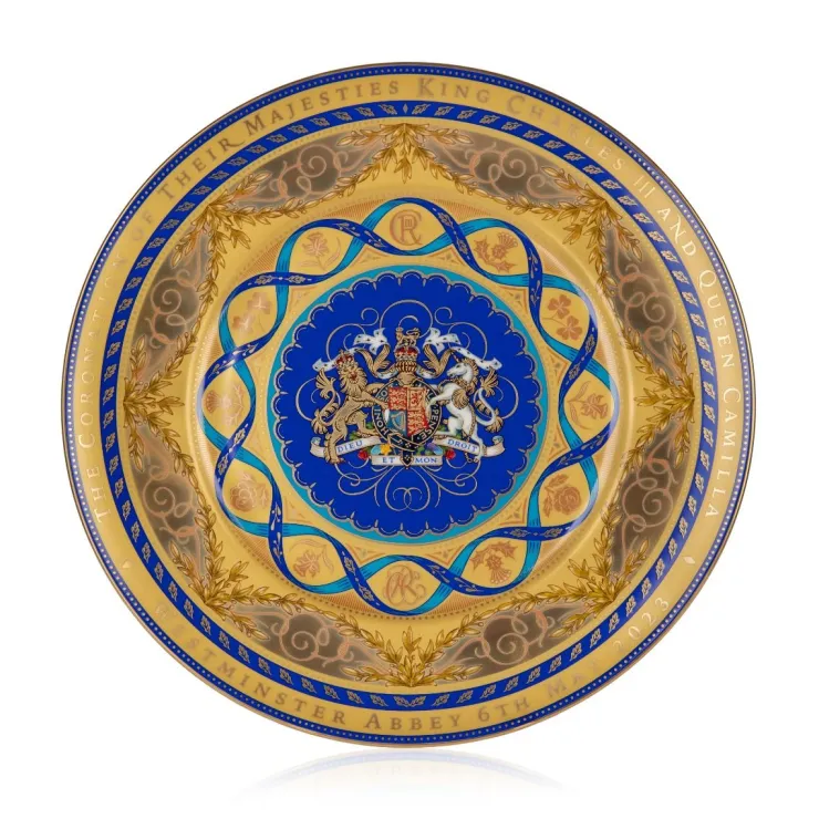 the_coronation_limited_edition_charger_plate_0.webp Clearance The Coronation Limited Edition Charger Plate Plates & Bowls