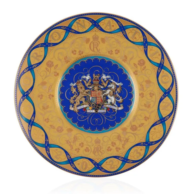 the_coronation_limited_edition_disc_plate_0.webp Online The Coronation Limited Edition Disc Plate Plates & Bowls