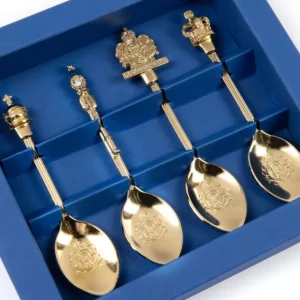 Fashion The Coronation Set Of Spoons Afternoon Tea