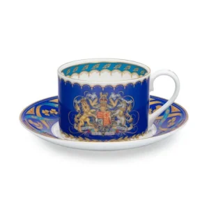 Flash Sale The Coronation Teacup And Saucer Cups & Saucers