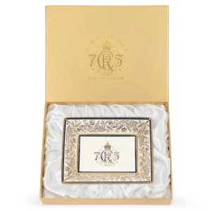 Best The King'S 75Th Birthday Limited Edition Navy Tray His Majesty The King'S 75Th Birthday