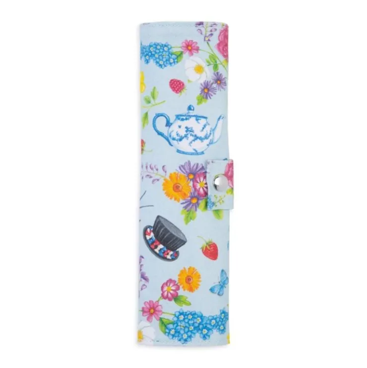 the_summertime_blue_bamboo_cutlery_wrap_1.webp Cheap The Summertime Blue Bamboo Cutlery Wrap Picnics