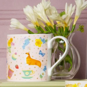 Store The Summertime Pink Coffee Mug Breakfast Table