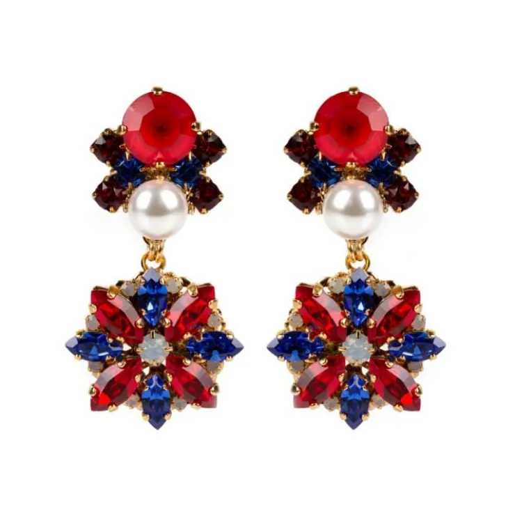 vicki_sarge_red_white_and_blue_large_drop_earrings_0.webp Best Vicki Sarge Red, White And Blue Large Drop Earrings Earrings