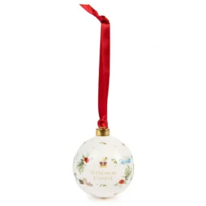 Cheap Windsor Castle Fine Bone China Bauble Decorations