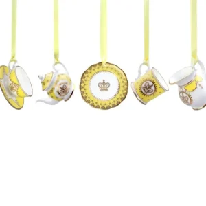 Online Yellow Miniature Plate Plates & Bowls